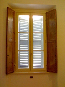 Finestre pino lamellare