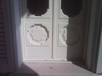 Particolare serramento barocco