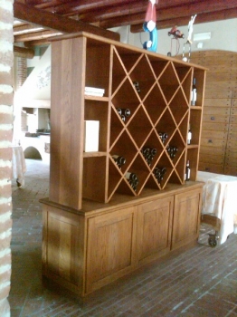 mobile rovere massello