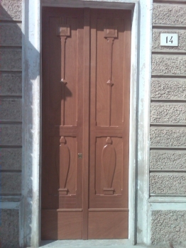 Porta ingresso rivestita