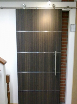 Porta interna serie Quadra QSL mod. S26 Ebano