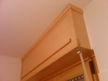 Particolare cassonetto per tapparella